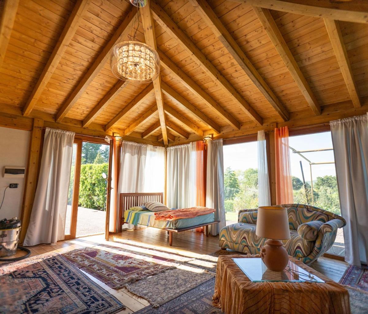 Villa Malvasia With Pool And Garden - Borgo Stays Oriolo Romano المظهر الخارجي الصورة