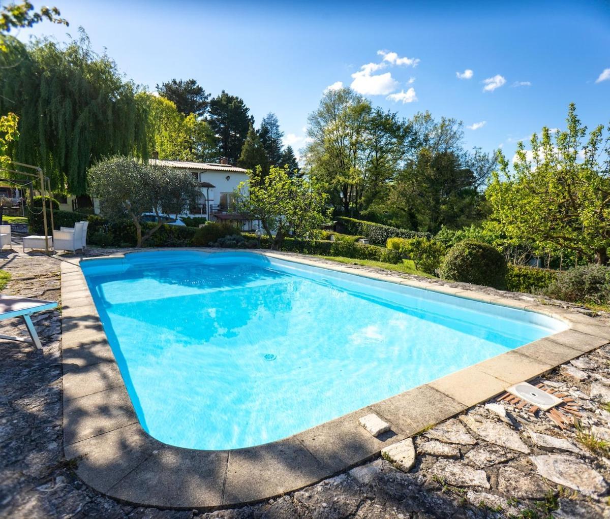 Villa Malvasia With Pool And Garden - Borgo Stays Oriolo Romano المظهر الخارجي الصورة